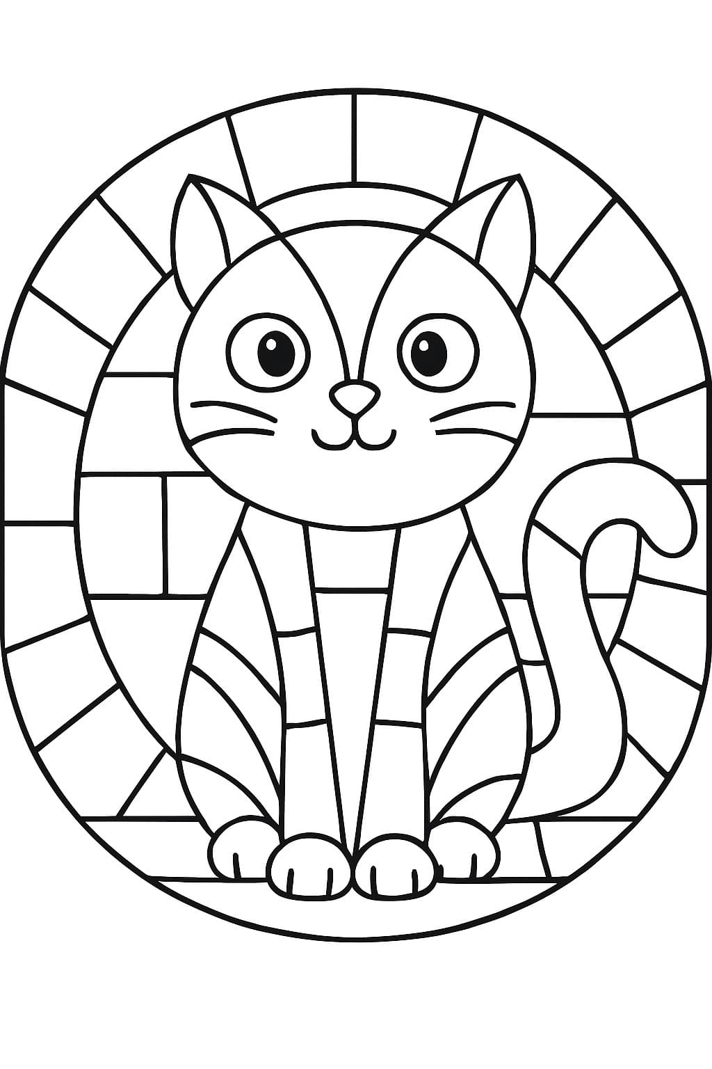 베이식 스테인드글라스 그리다