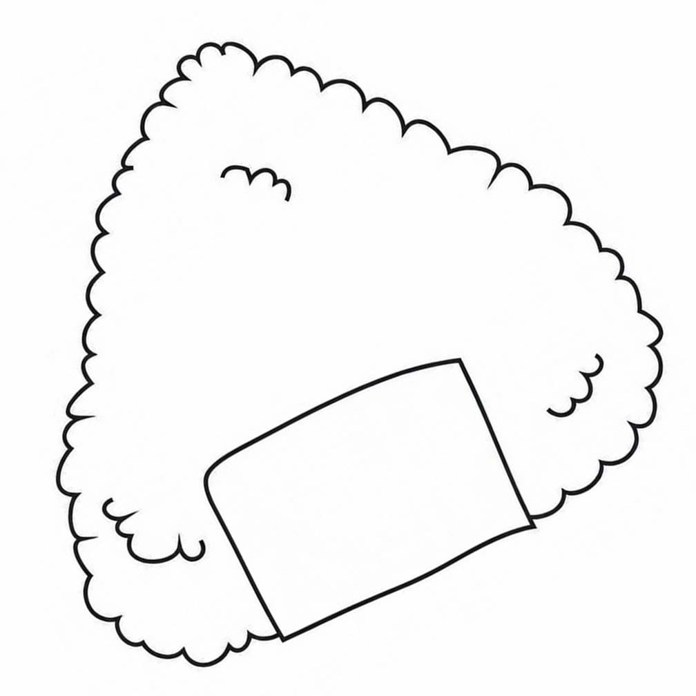 그림 주먹밥 인쇄 가능