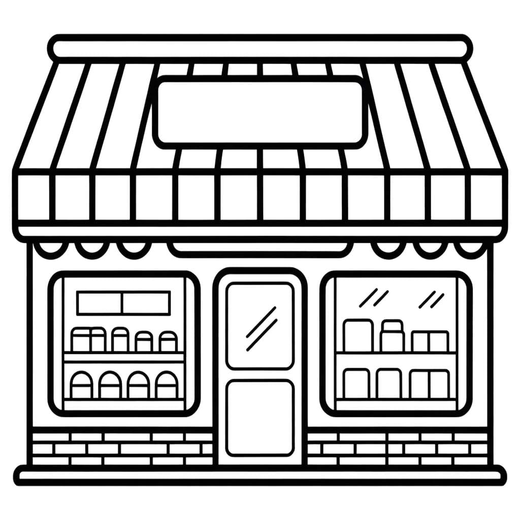 그림 편의점 쉬운