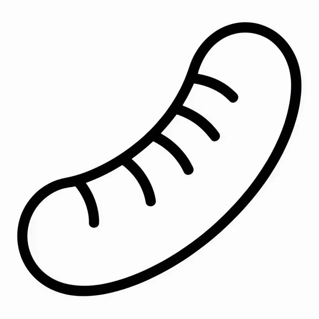 그림 소시지 인쇄