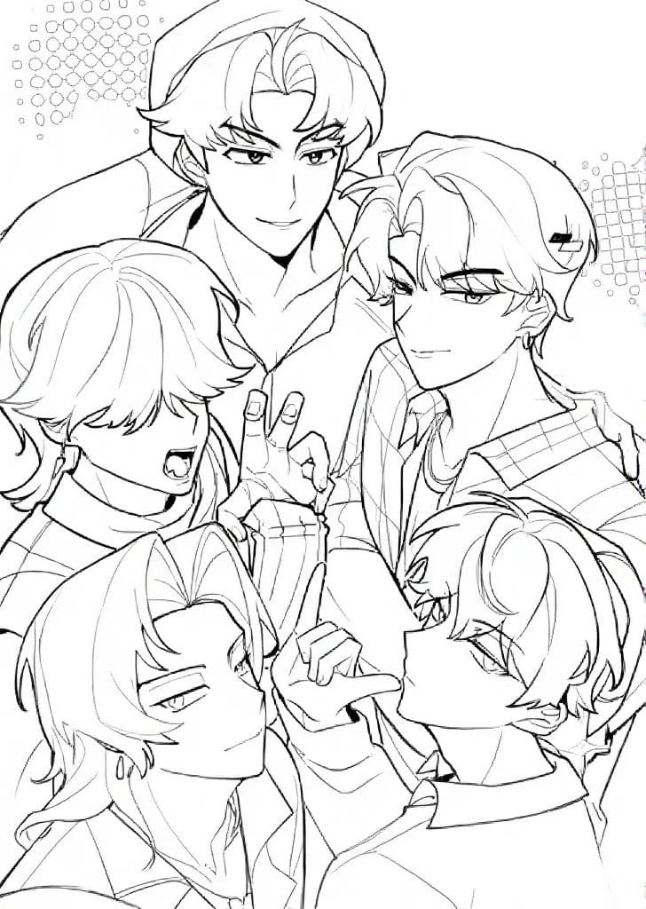 기초적인 그리다 사자 보이즈