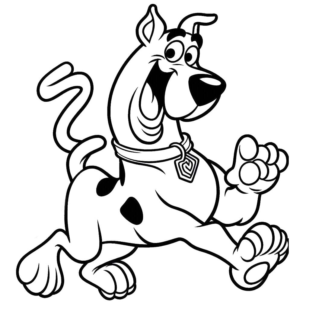 인쇄 가능 그리다 스쿠비 두