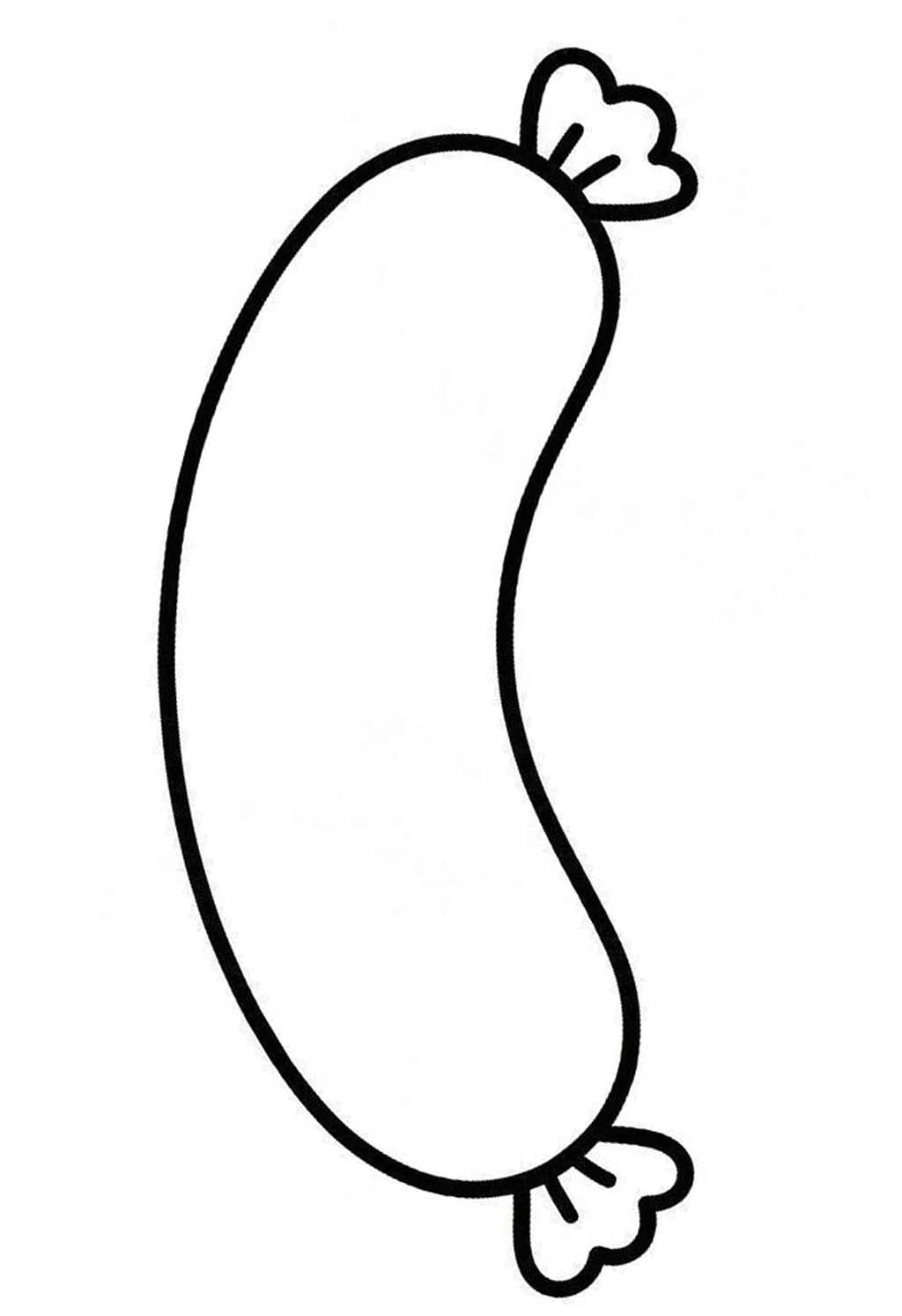 인쇄 가능 소시지