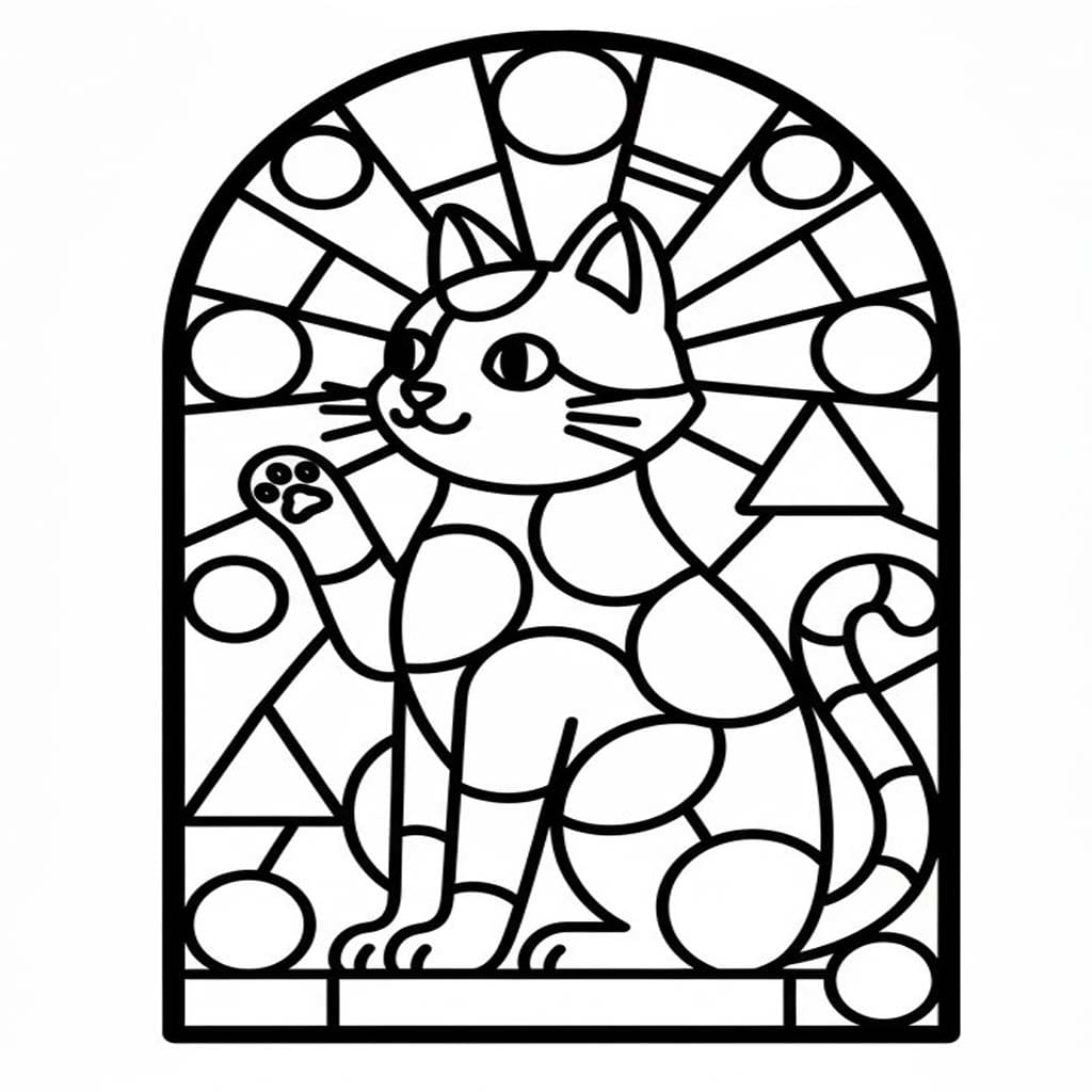 무료로 그리다 스테인드글라스