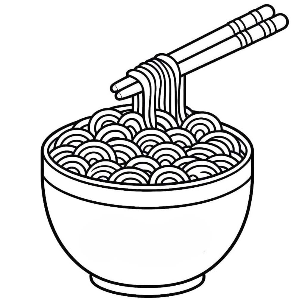 무료로 인쇄 가능 그리다 국수