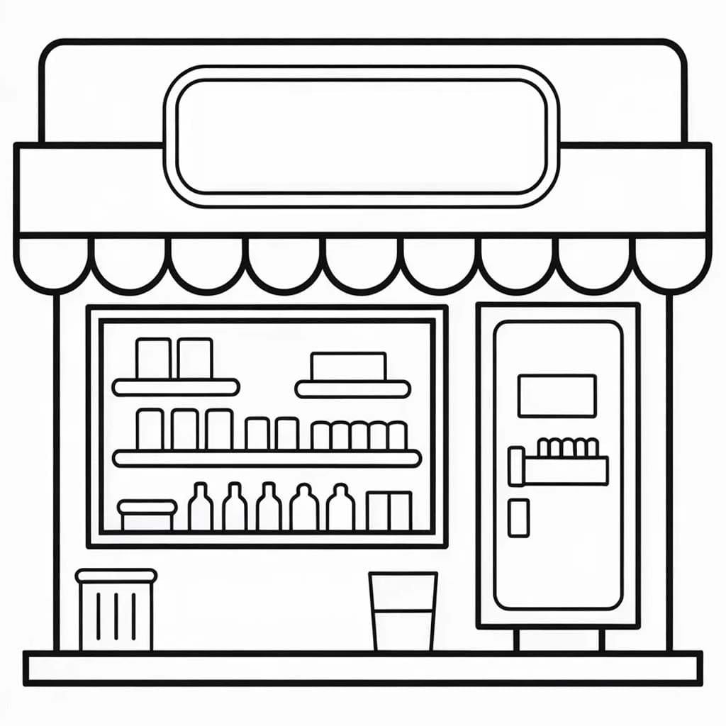 편의점 이미지 인쇄