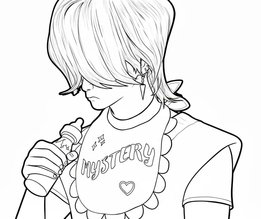 사자 보이즈 이미지 인쇄