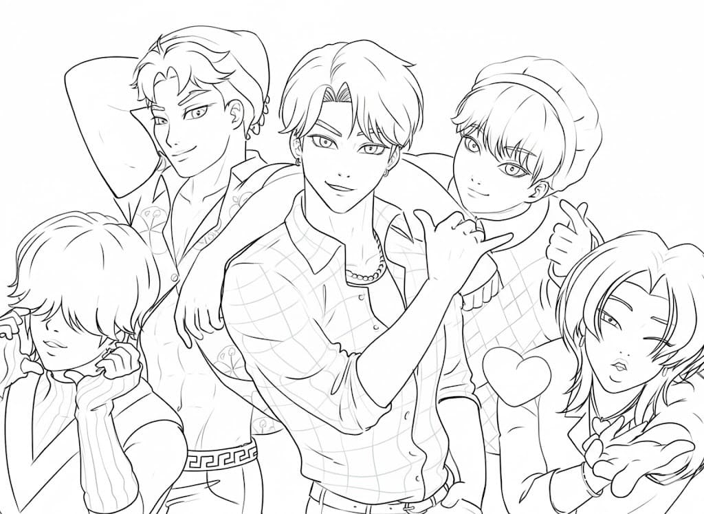 사자 보이즈 만화