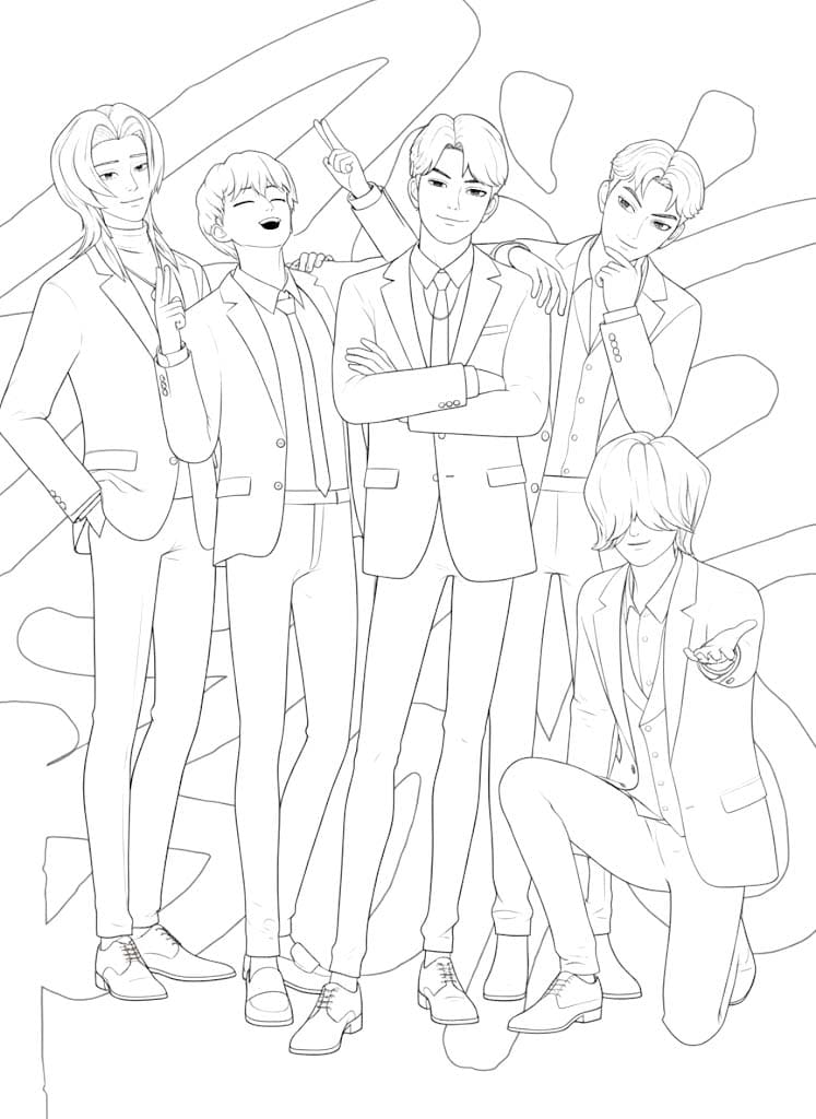 사자 보이즈 무료로 인쇄 가능