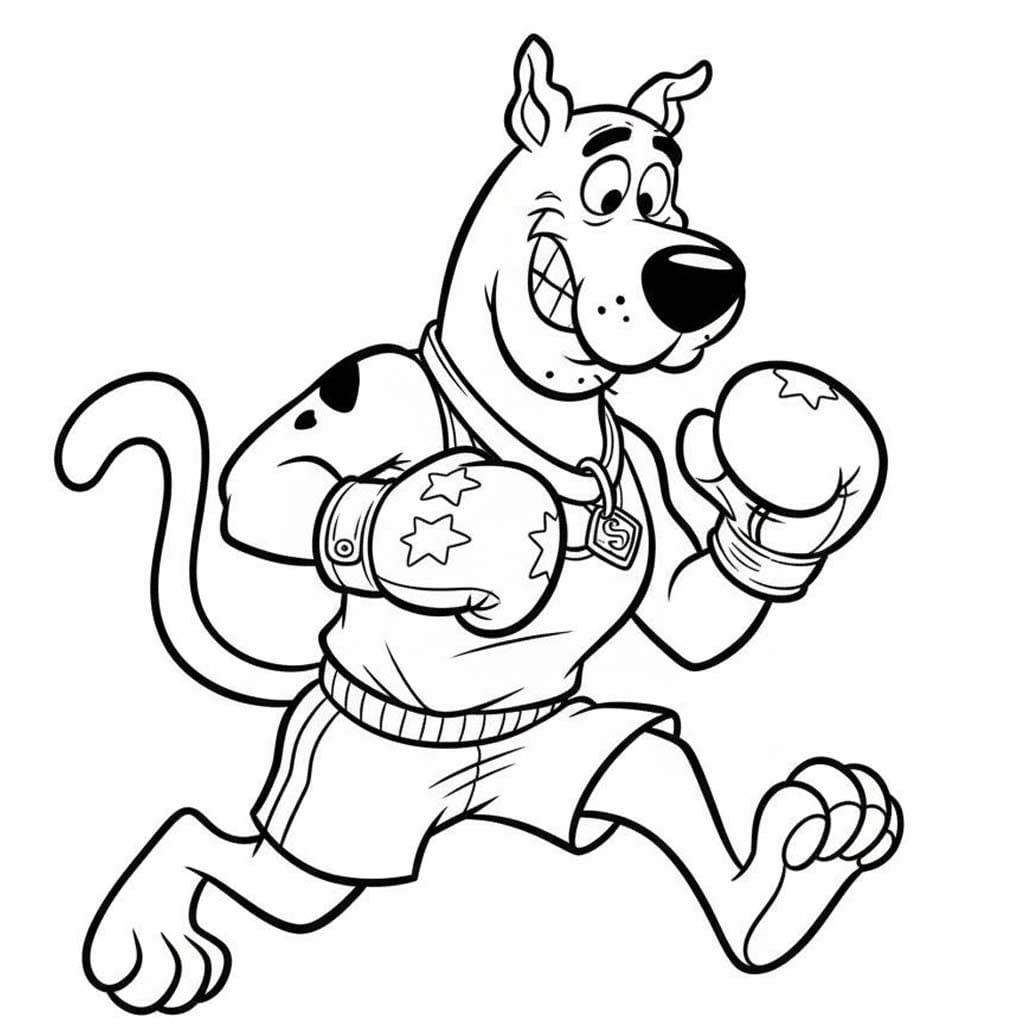 스쿠비 두 이미지 인쇄 가능