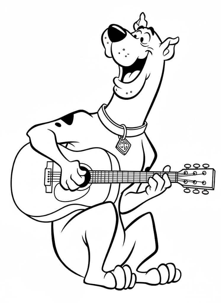 스쿠비 두 이미지 무료로 인쇄 가능