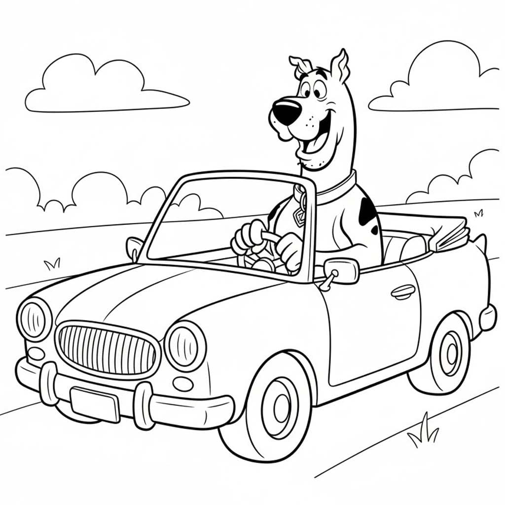 스쿠비 두 인쇄 가능