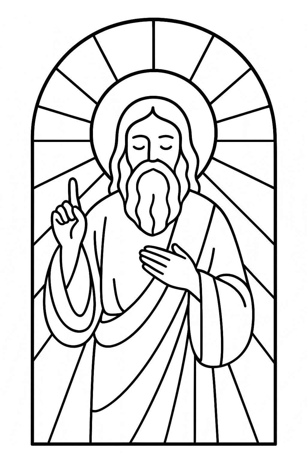 스테인드글라스 이미지 단순한