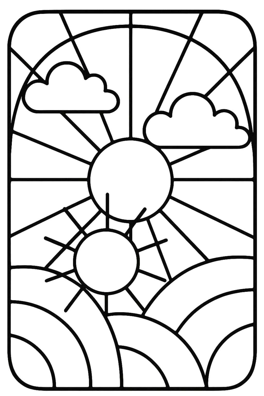 스테인드글라스 무료로 인쇄 가능