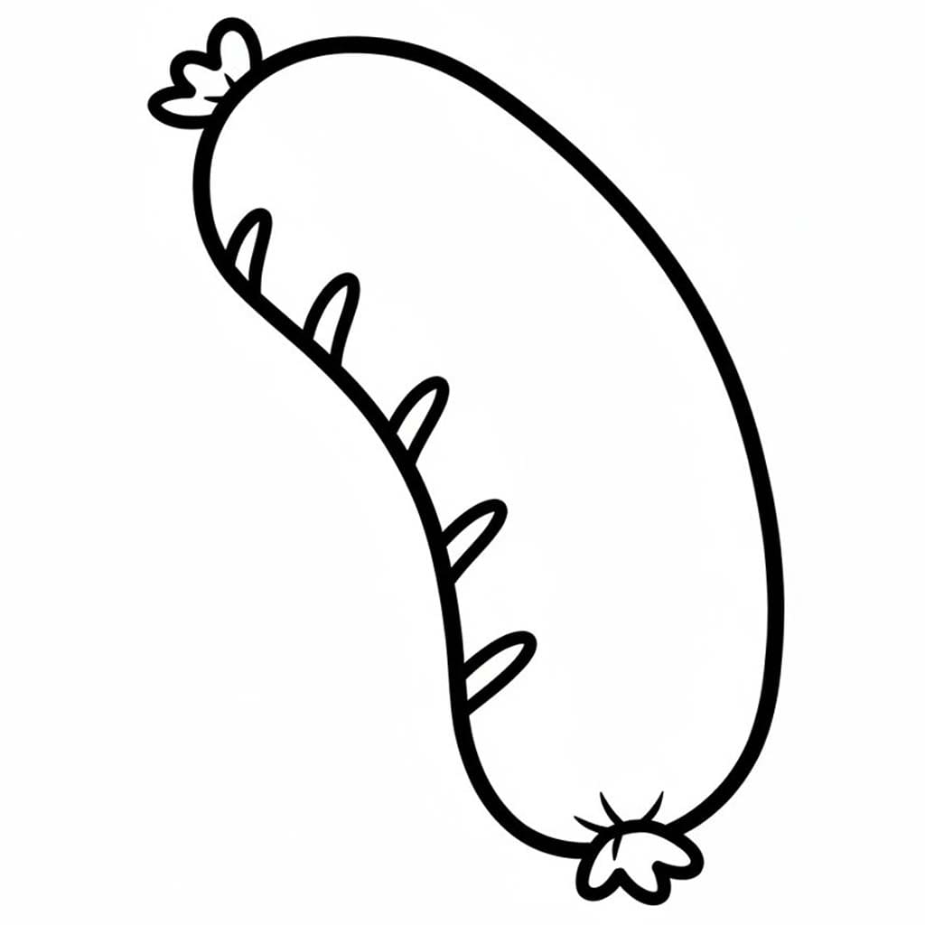 소시지 이미지 인쇄