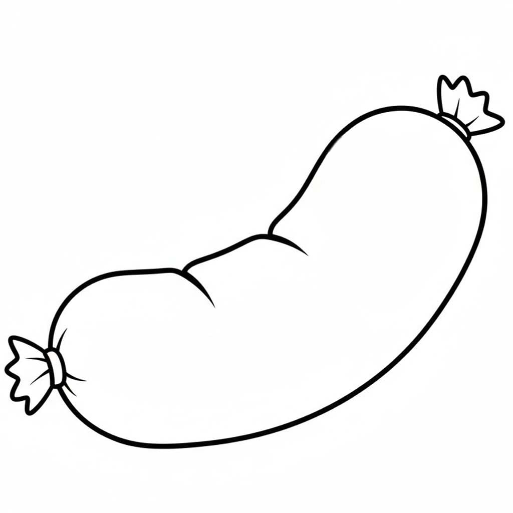 소시지 이미지 무료로 인쇄 가능
