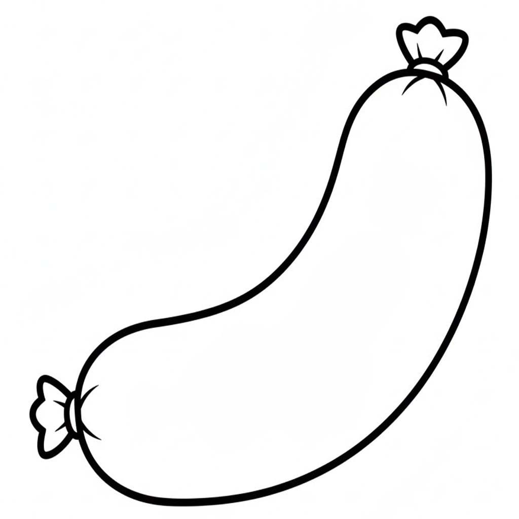 소시지 인쇄 가능