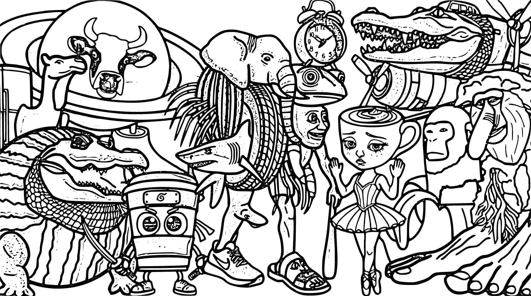 브레인롯 이미지 단순한