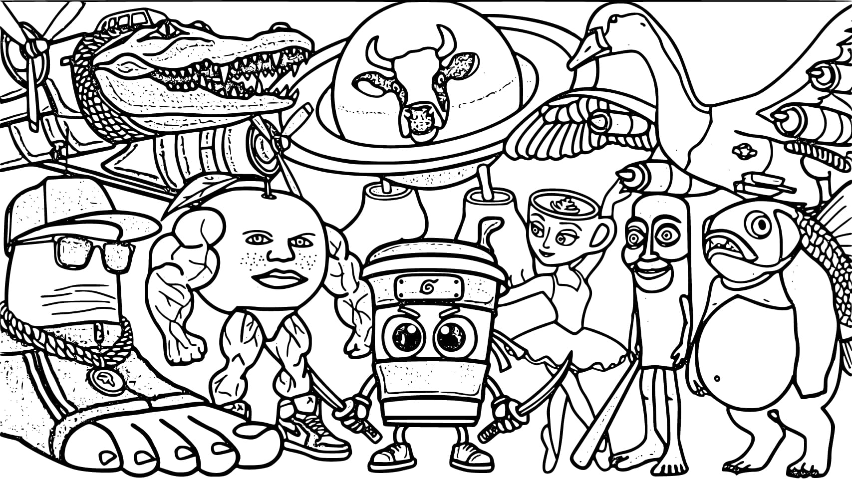 브레인롯 이미지 인쇄