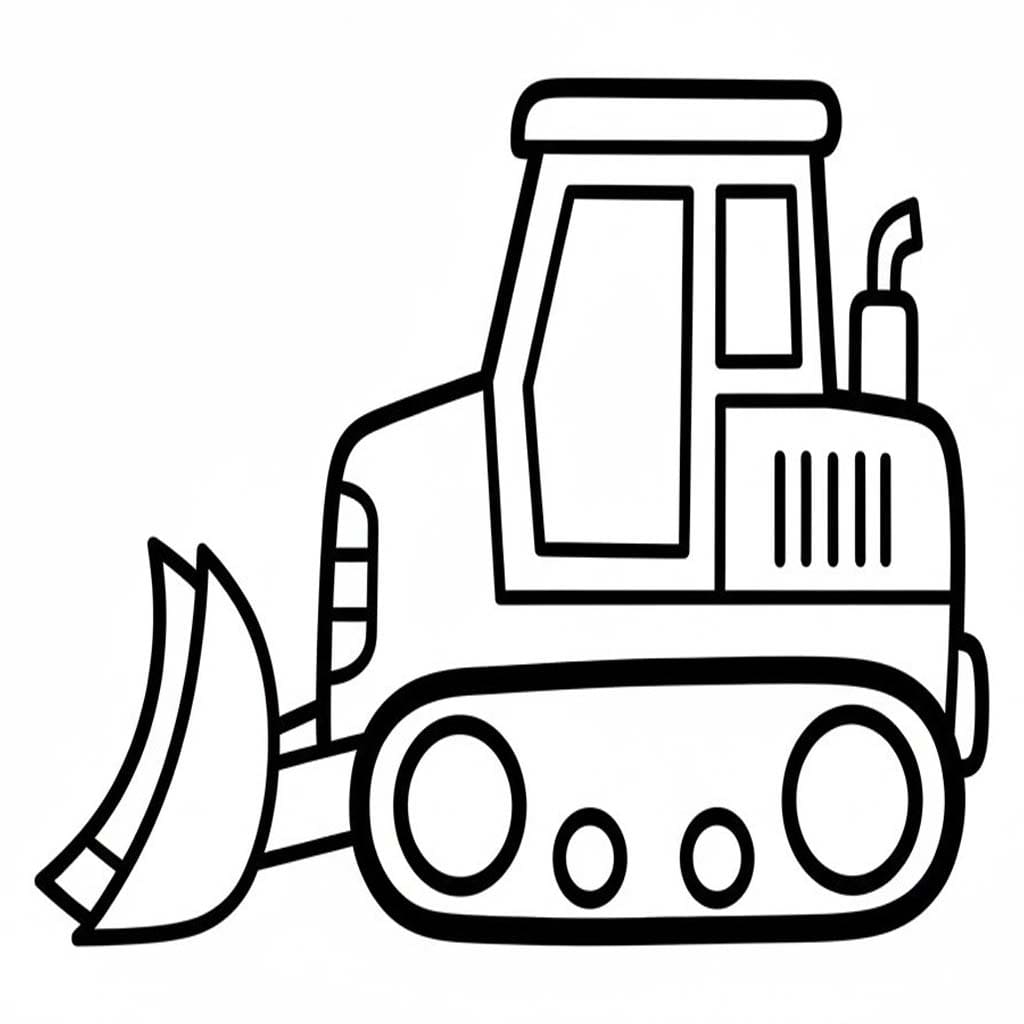 불도저 이미지 쉬운