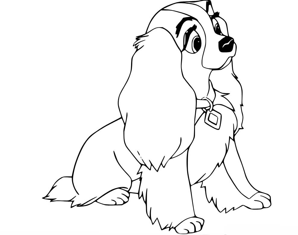 단순한 레이디와 트램프 그리다