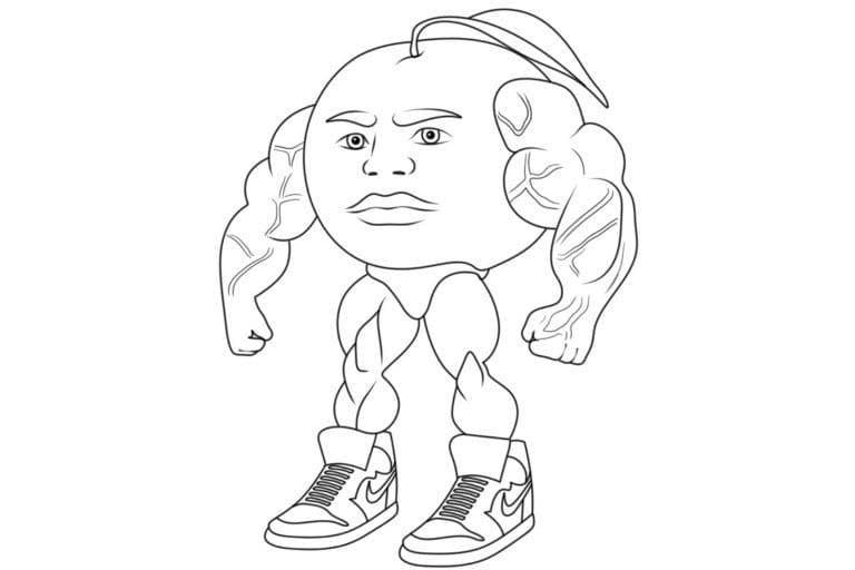 그림 브레인롯 인쇄 가능