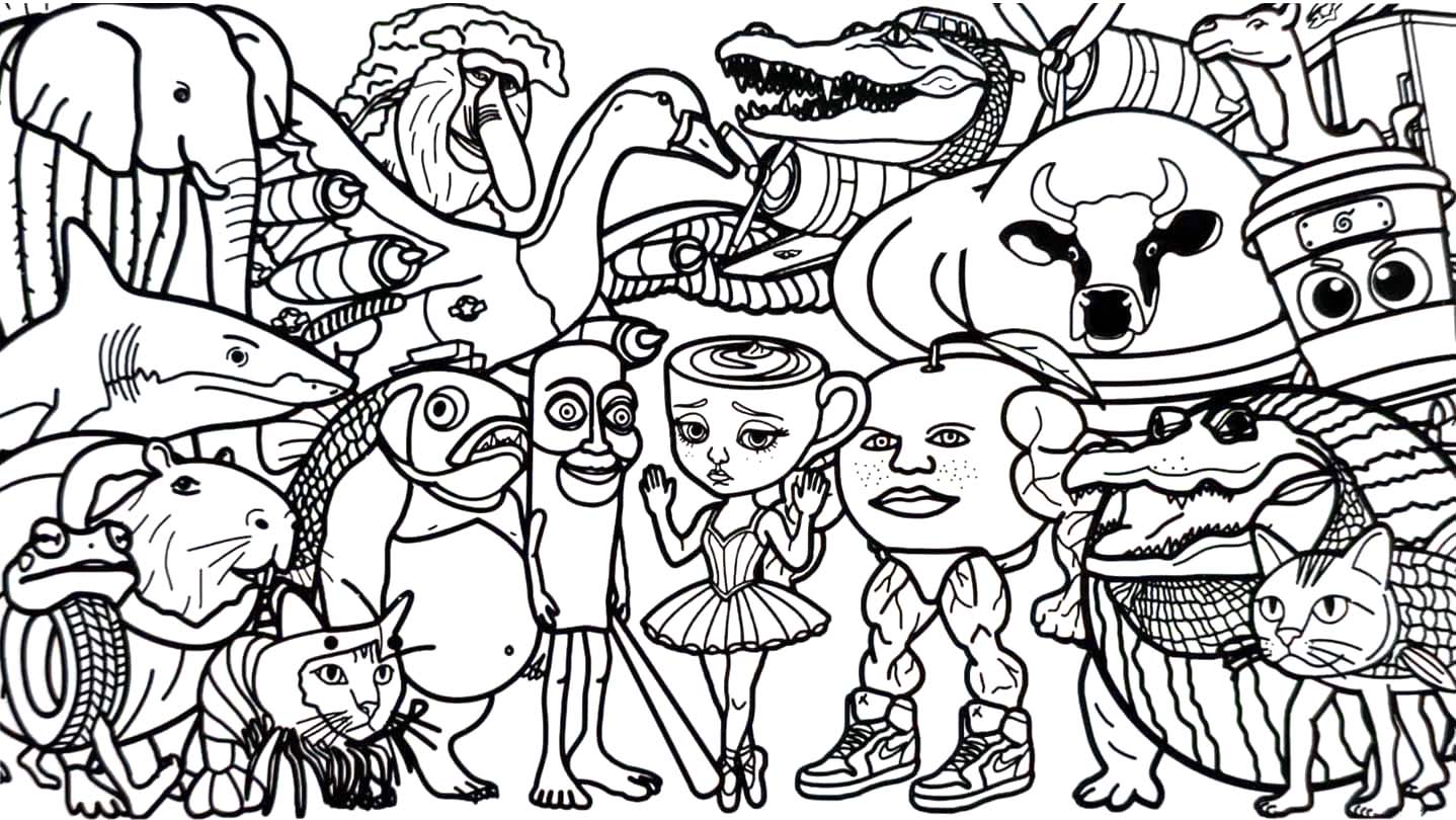 그림 브레인롯 인쇄