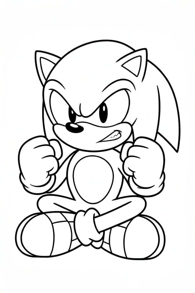 그림 너클즈 인쇄