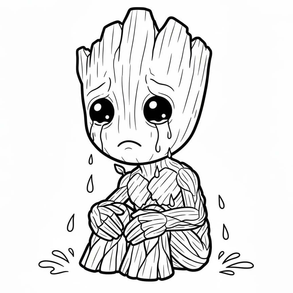 그루트 이미지 인쇄