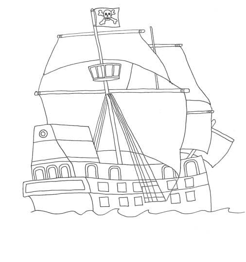 해적선 무료로 인쇄 가능