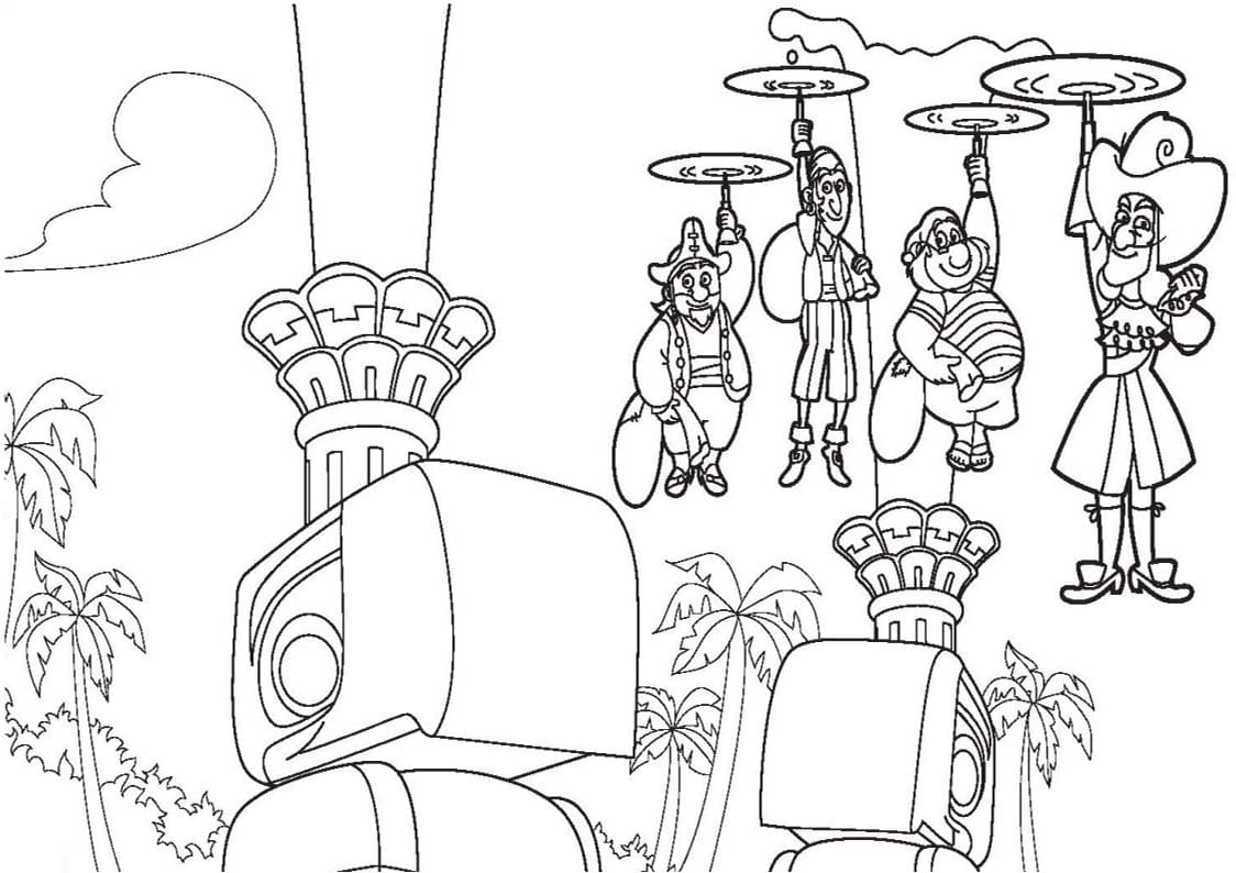 이미지 제이크와 네버랜드 해적들