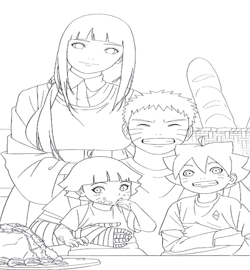 인쇄 가능 그리다 보루토