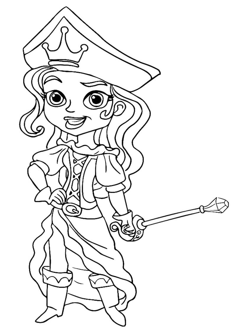 인쇄 가능 그리다 제이크와 네버랜드 해적들