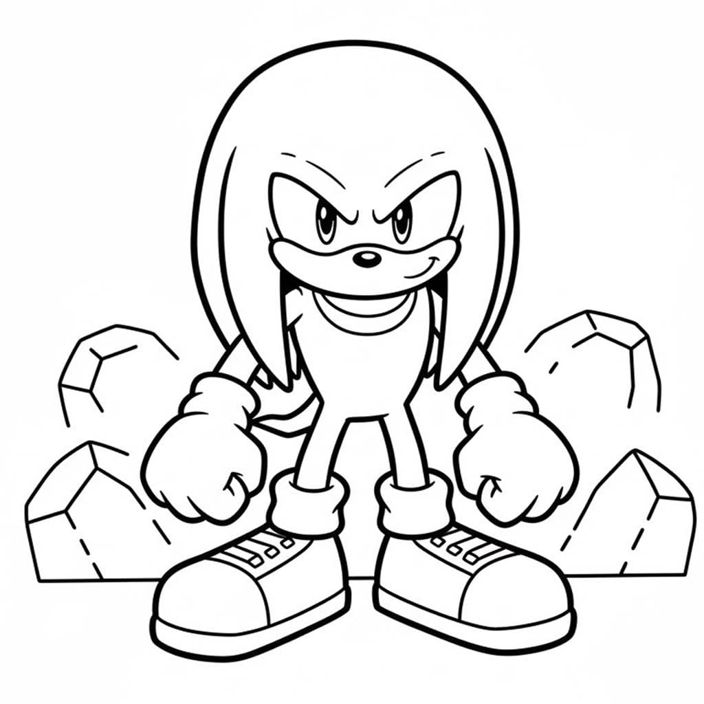 인쇄 가능 그리다 너클즈