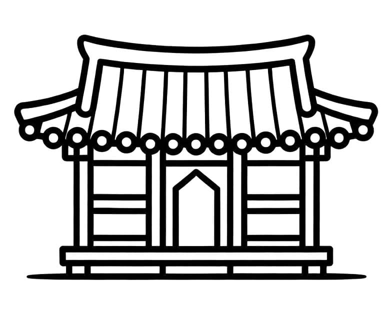 인쇄 가능 한옥