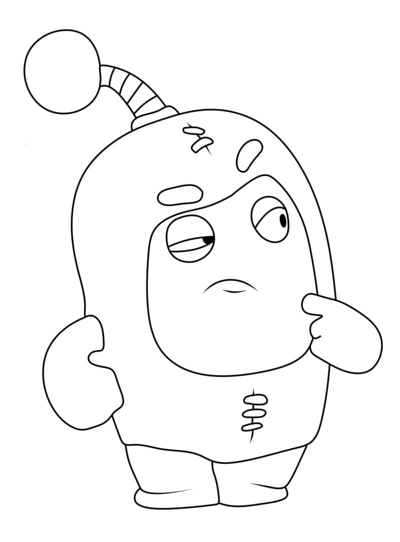 인쇄 그리다 오드봇