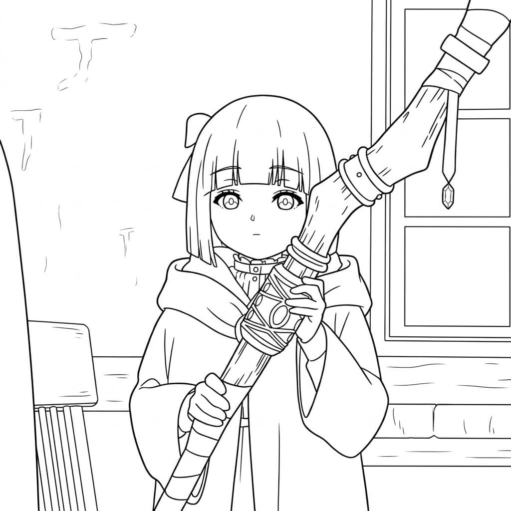 장송의 프리렌 애니 캐릭터