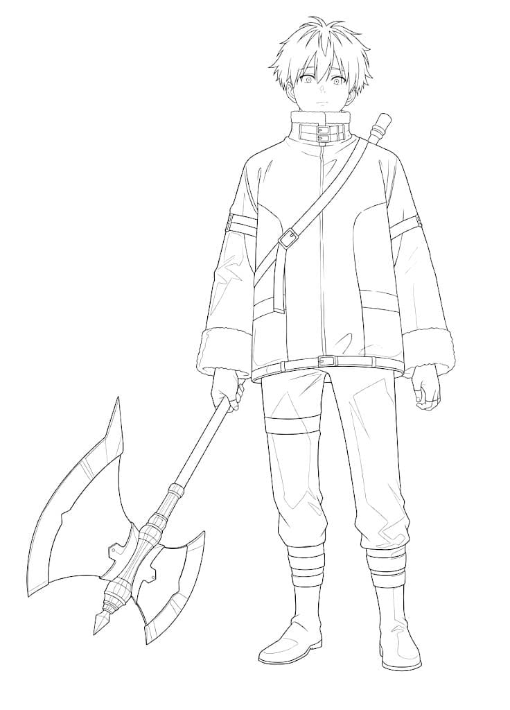 장송의 프리렌 애니 스타일 그림