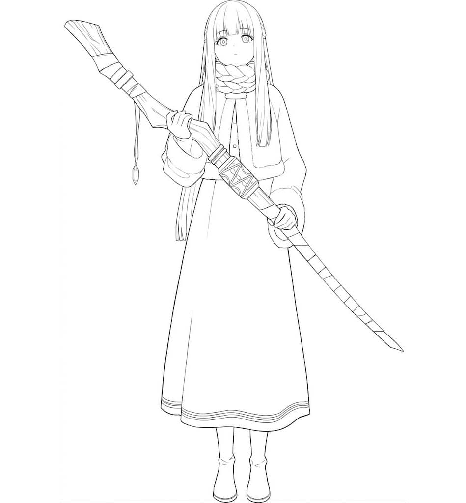 장송의 프리렌 귀여운 캐릭터