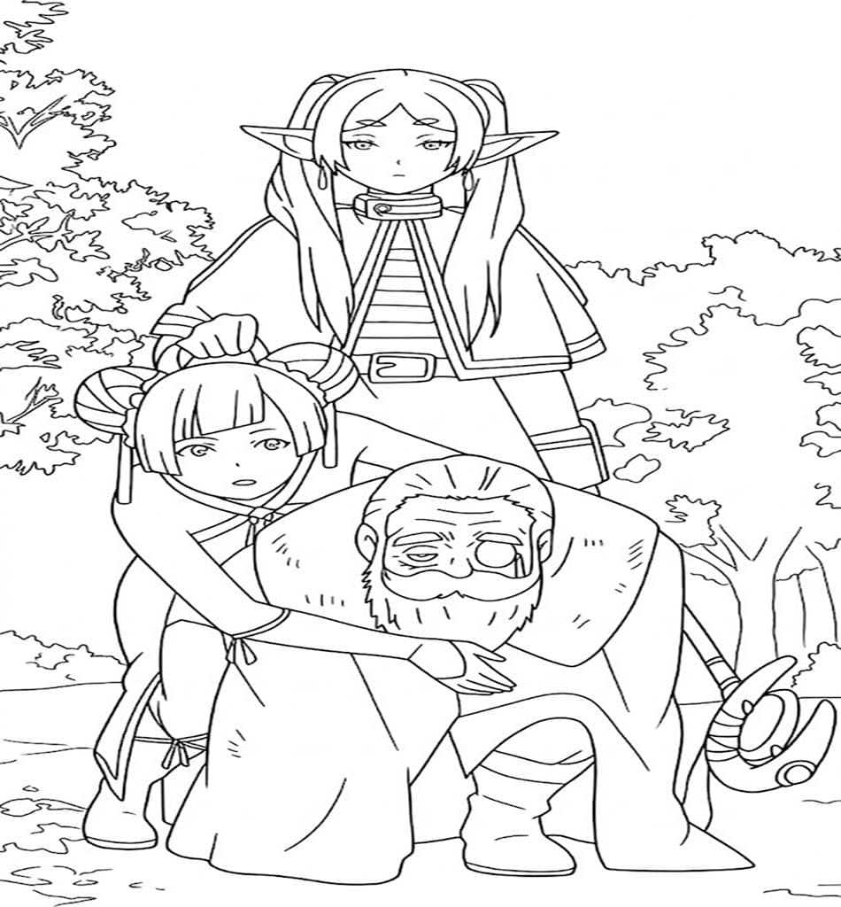 장송의 프리렌 일러스트