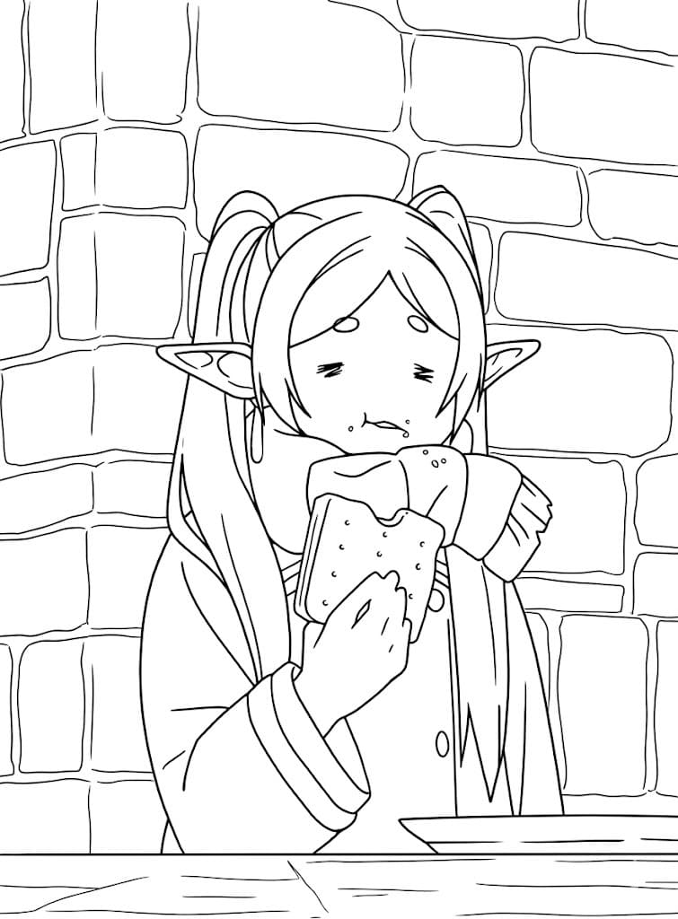 장송의 프리렌 라인아트