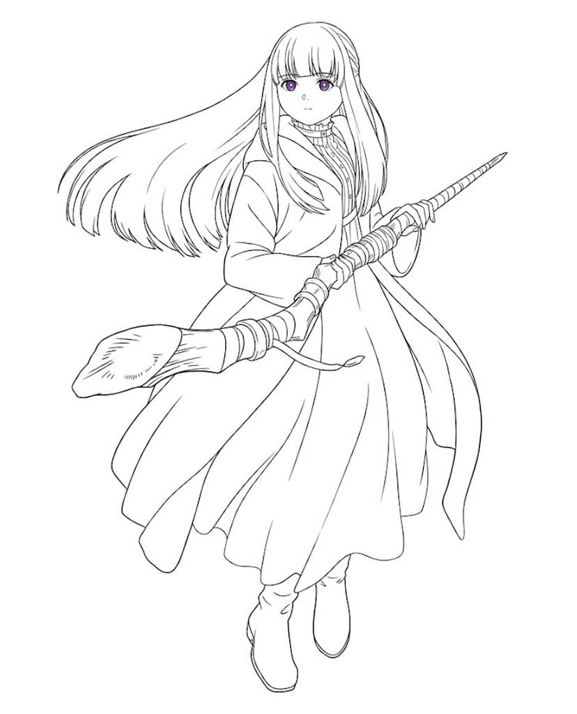 장송의 프리렌 마법사 그림