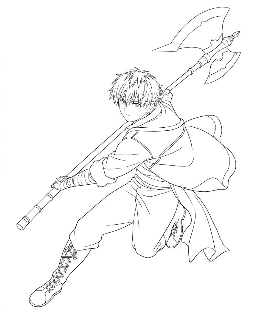 장송의 프리렌 무료 색칠공부