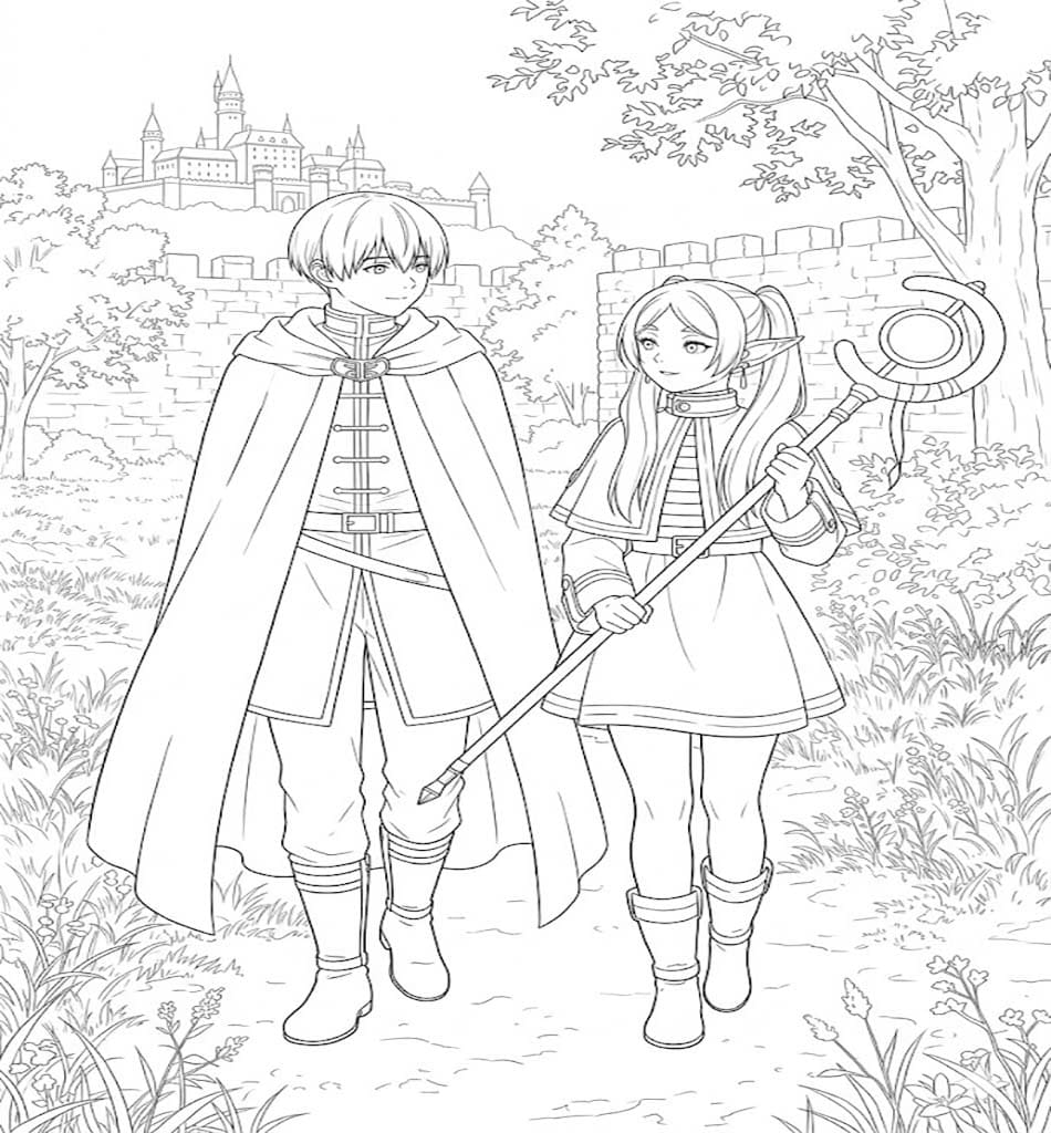 장송의 프리렌 팬아트