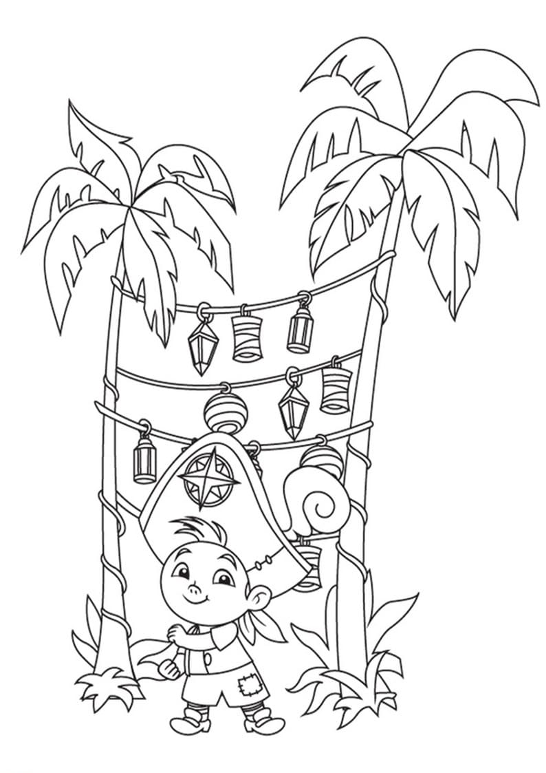 제이크와 네버랜드 해적들 단순한