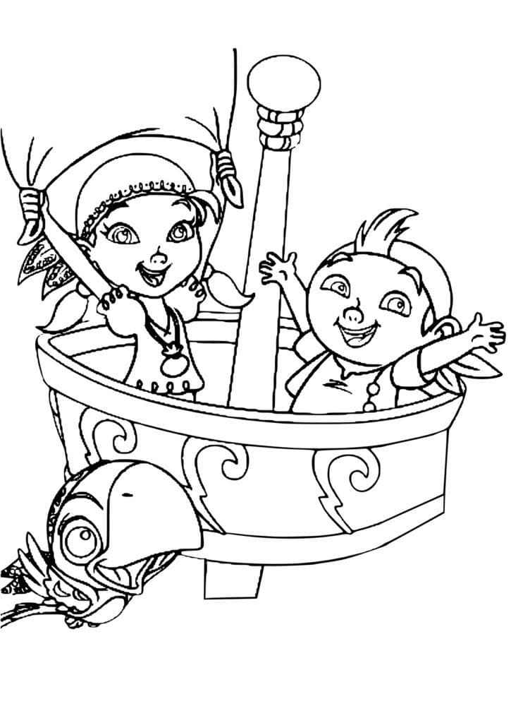 제이크와 네버랜드 해적들 그림