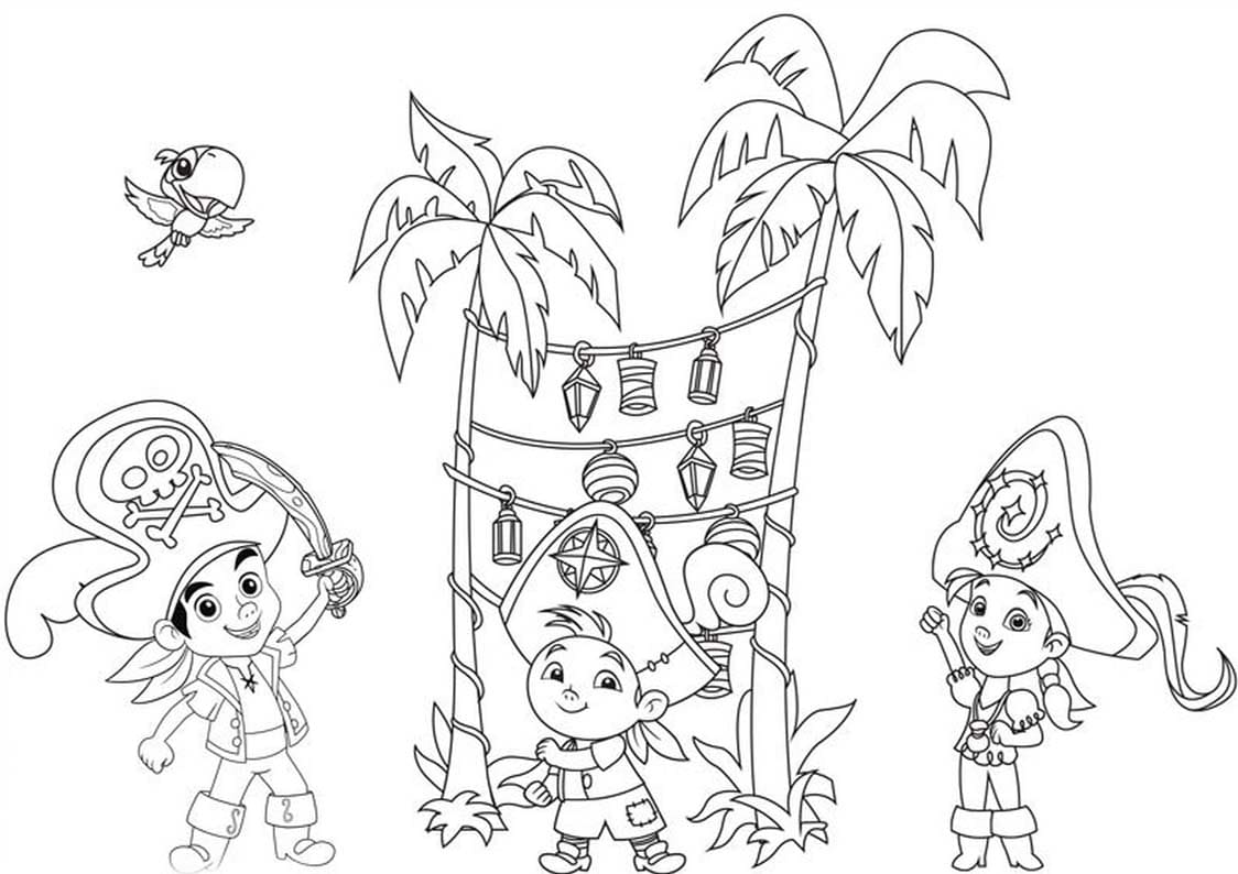 제이크와 네버랜드 해적들 이미지 무료로 인쇄 가능