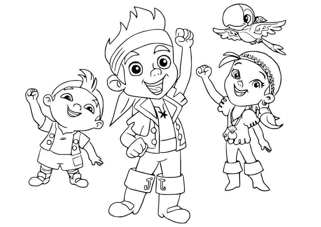 제이크와 네버랜드 해적들 인쇄 가능