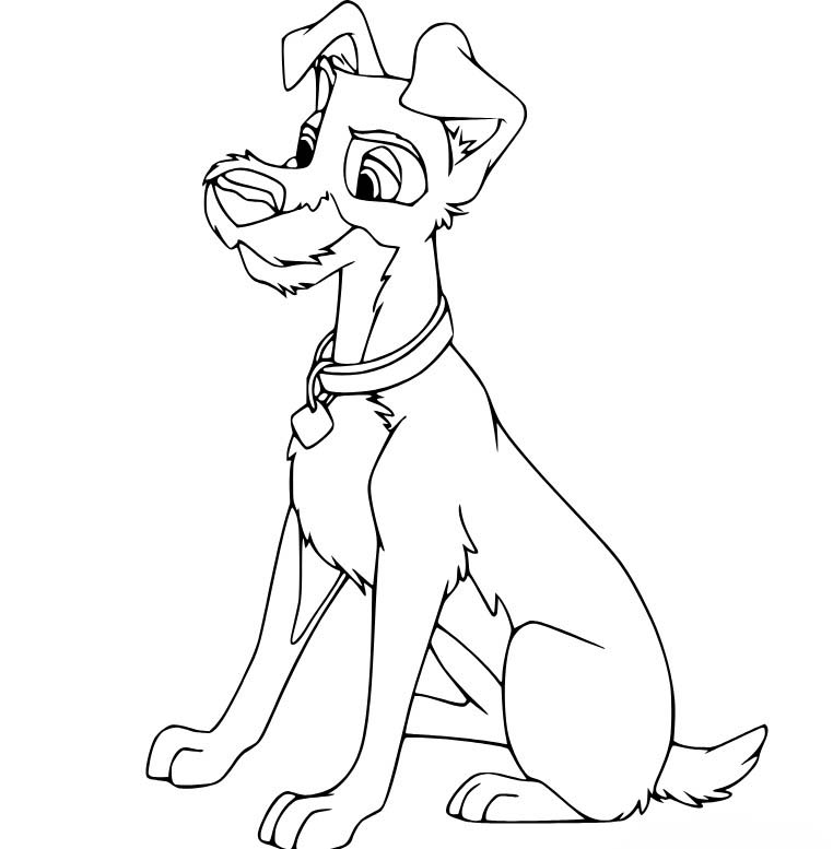 레이디와 트램프 그림