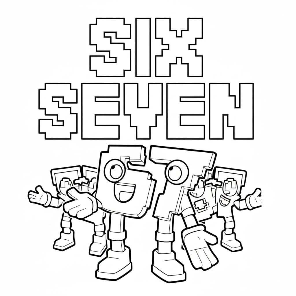 67 브레인롯 색칠하기놀이